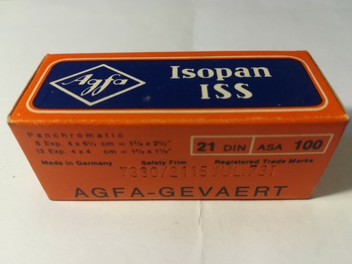 Rullino agfa isopan - rullino, iss